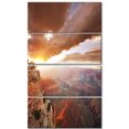 thumbnail image 2 of Grand Canyon under Thunderstorm Sky - Oversized Landscape Canvas Art, 2 of 3