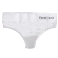 thumbnail image 3 of Tangas de mujer T Back Bragas de algodón de cintura baja Ropa interior sexy elástica sin costuras de color sólido, Blanco, M / L Methold AP001138-03B, 3 of 7