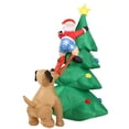 thumbnail image 4 of Árbol De Navidad Inflable, LED Que Crece, Aspecto Hermoso, Efecto Decorativo De árbol Trepador Para Jardín, 4 of 7