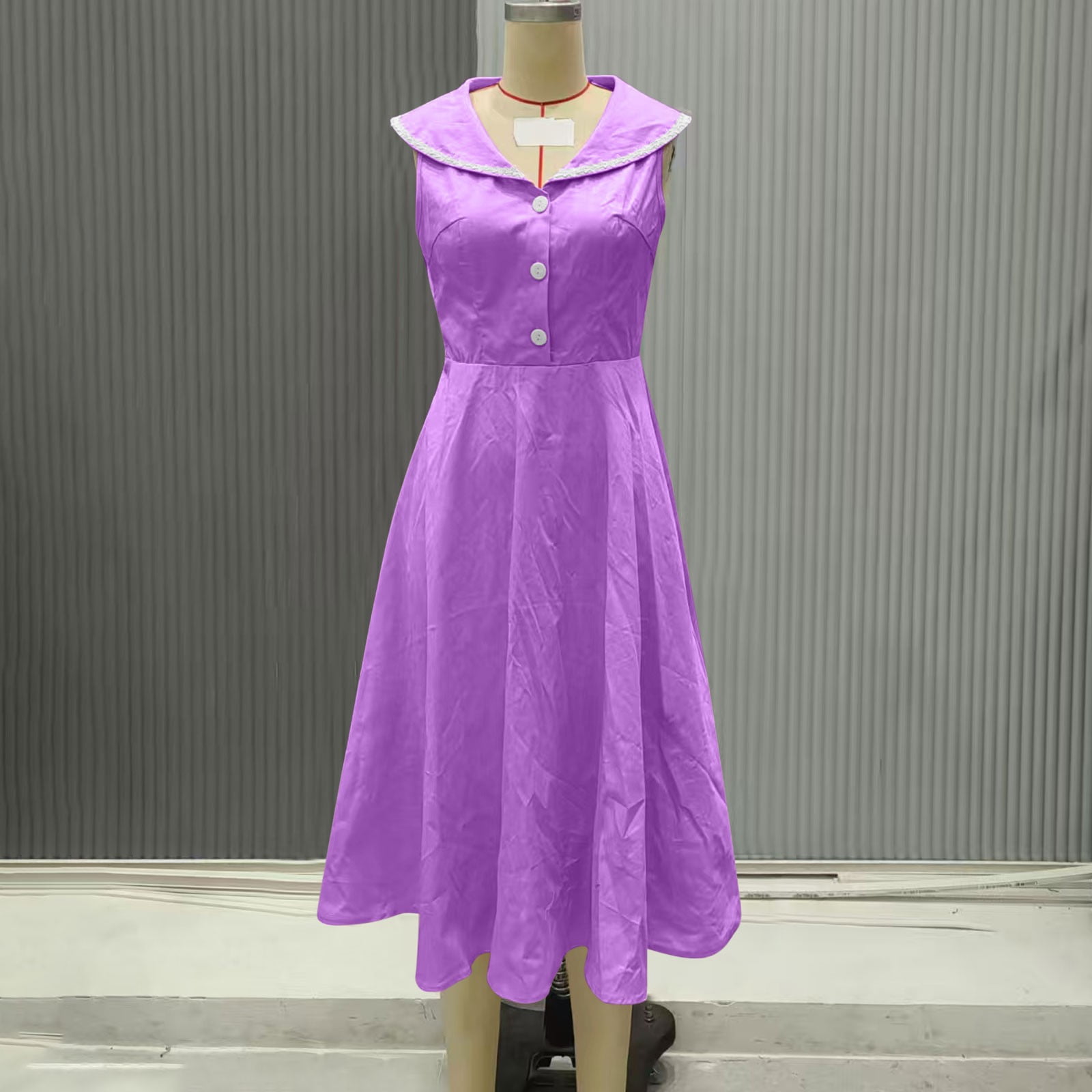 80s purple bridesmaid dress A-Line/Princess Sweetheart Taffeta Prom Dresses Bowknot Vintage 80s Iridescent Sequins Dress Sleeveless FLoor-Length-MON342991, Royal Blue main image 1