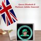 thumbnail image 1 of Acrílico Queen Elizabeth II Anniversary Collection Charm Impresión a doble cara Likrtyny Para estrenar, 1 of 6