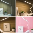 thumbnail image 4 of Luz De Mesa Led 360 Manguera Universal Lámpara De Mesa De Lectura De Dormitorio Lámpara De Mesa Con Clip Usb Con Temperatura De Tres Colores Protección Ocular Para Oficina Interior Minnieouse HA018945-00, 4 of 7