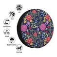 thumbnail image 4 of Naloa Floral PVC Leather Spare Tire Wheel Cover for Car Truck SUV Camper Trailer Universal Fit many size14 inch, 4 of 6