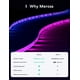 thumbnail image 2 of Tira de luces LED inteligentes Meross, 10 m, WiFi RGB, control de voz, 2 of 9