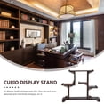 thumbnail image 3 of MasteelfCA Wooden Carving Antique Display Rack Curio Display Stand Antique Storage Rack, 3 of 9