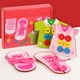 thumbnail image 5 of Juego de cordones de madera, juego de enhebrado para niños, ropa de madera, zapatos, juguetes con cordones, juego de enhebrado de madera, juguete, rendimiento lleno de energía, 5 of 8