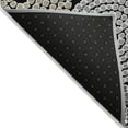 thumbnail image 3 of Addison Rugs Chantille Indoor/Outdoor Transitional Circles Black Washable Rectangle Rug, 9' x 12', 3 of 6