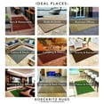thumbnail image 6 of Koeckritz Rugs 5'x7' Mineral Gray Ultra Artificial Turf Indoor and Outdoor Rug With Finished Edges, 6 of 7