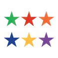 thumbnail image 2 of Champion Sports Poly Star Marker Set, 9 Inches, Set of 6 - Multicolor, 2 of 6