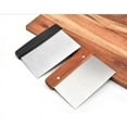thumbnail image 6 of Gseagtia Ergonomic Stainless Steel Dough Scraper, 16 x 11.5 cm with PP Handle, 6 of 7