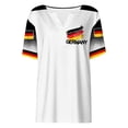 thumbnail image 4 of Soccer Jersey Shirts Women Elegant Print For Casual Everyday Wear Germany Team Graphic Jerseys Football Size XL, 4 of 4