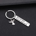 thumbnail image 3 of Ride Safe Keychain Motorcycle Lover Keyring Rider Gift, 3 of 5