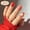 E, variant on 24Pcs Short Square Press On Nails, White Classic French Tip Full Cover Glossy Acrylic Fake Nails Reusable Glue On False Nail Tips for Valentine Dating Wedding Minimalist Women Nail Art Decoration