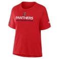 thumbnail image 4 of Women's Fanatics Red Florida Panthers Authentic Pro Primary T-Shirt, 4 of 5