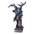 thumbnail image 3 of Spell Caster Metallic Ocean Dragon Perching On Necromancy Skull Books Figurine, 3 of 9