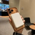 thumbnail image 2 of ZOUBAOQ Electroplated Frameless Magnetic Phone Case for 17 Pro Max/Pro/17/, -Thin PC Shockproof Anti-Slip Scratch-Resistant Case, 2 of 8