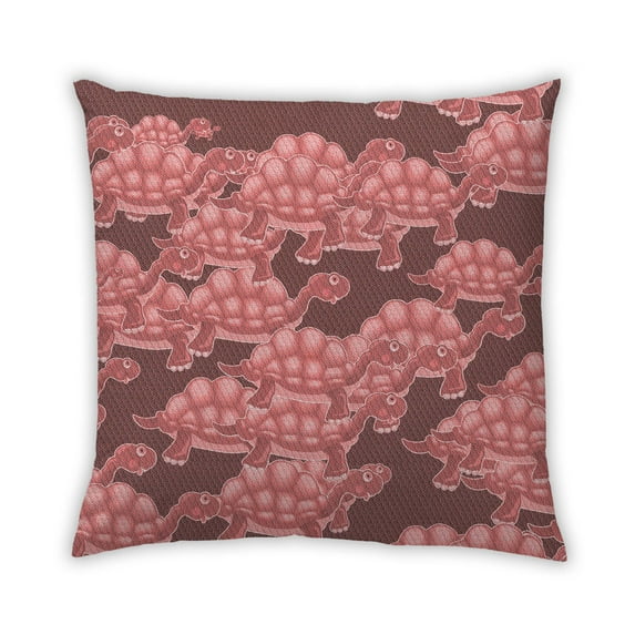 Ahgly Company Outdoor Square Contemporary Throw Pillow, 18 inch by 18 inch
