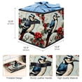 thumbnail image 3 of Woodpecker Foldable Clothes Storage Bins with Handle, 10.8"x10.5"x10.6", Large Capacity - Storage Baskets Containers, 3 of 6