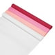 thumbnail image 1 of Uxcell 4-Pack Rollos de Papel Crepé 8.2ft x 20 Hoja de Serpentina de Papel Suave Decorativa [Blanco, Rosa, Rojo Melocotón, Rojo], 1 of 1