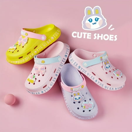 

Trendy Cute Cartoon Sandals For Girls Breathable Quick Drying Clogs For Indoor Outdoor Beach Pool All Seasons 1511