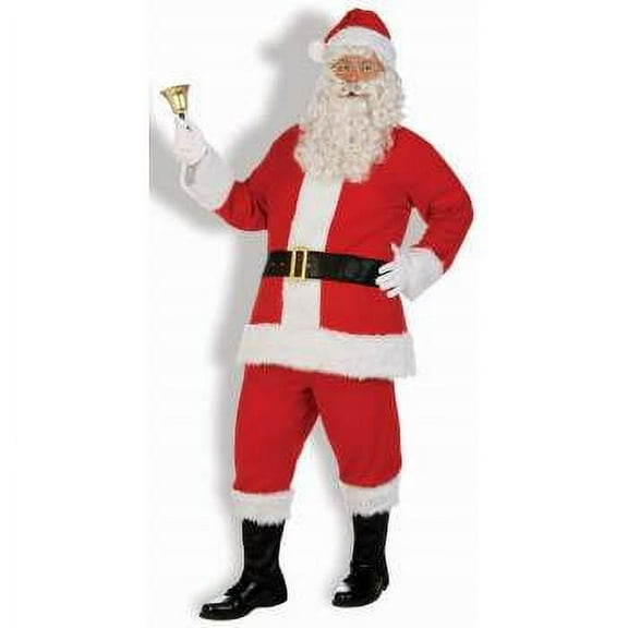 SANTA-FLANNEL SANTA SUIT-STD