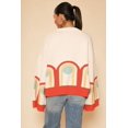 thumbnail image 2 of Miss Sparkling Retro Arch Sweater, 2 of 4