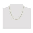 thumbnail image 5 of 14K Yellow Gold Diamond Cut Cable Chain Necklace in 20 Inches (0.95mm), 5 of 5