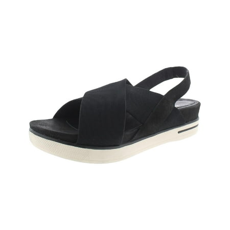 

Eileen Fisher Womens Spa Flatform Slingback Sandals Black 8.5 Medium (B M)