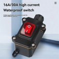 thumbnail image 5 of IP68 Waterproof Boat Rocker Switch 12-24V 16A Waterproof Switch, 5 of 5