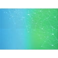 thumbnail image 1 of Ahgly Company Machine Washable Indoor Rectangle Transitional Dark Turquoise Green Area Rugs, 5' x 8', 1 of 7