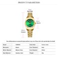 thumbnail image 4 of Reloj de cuarzo para mujer Reloj de pulsera resistente al agua para el día a día y los negocios CHENXI Mirar, 4 of 6