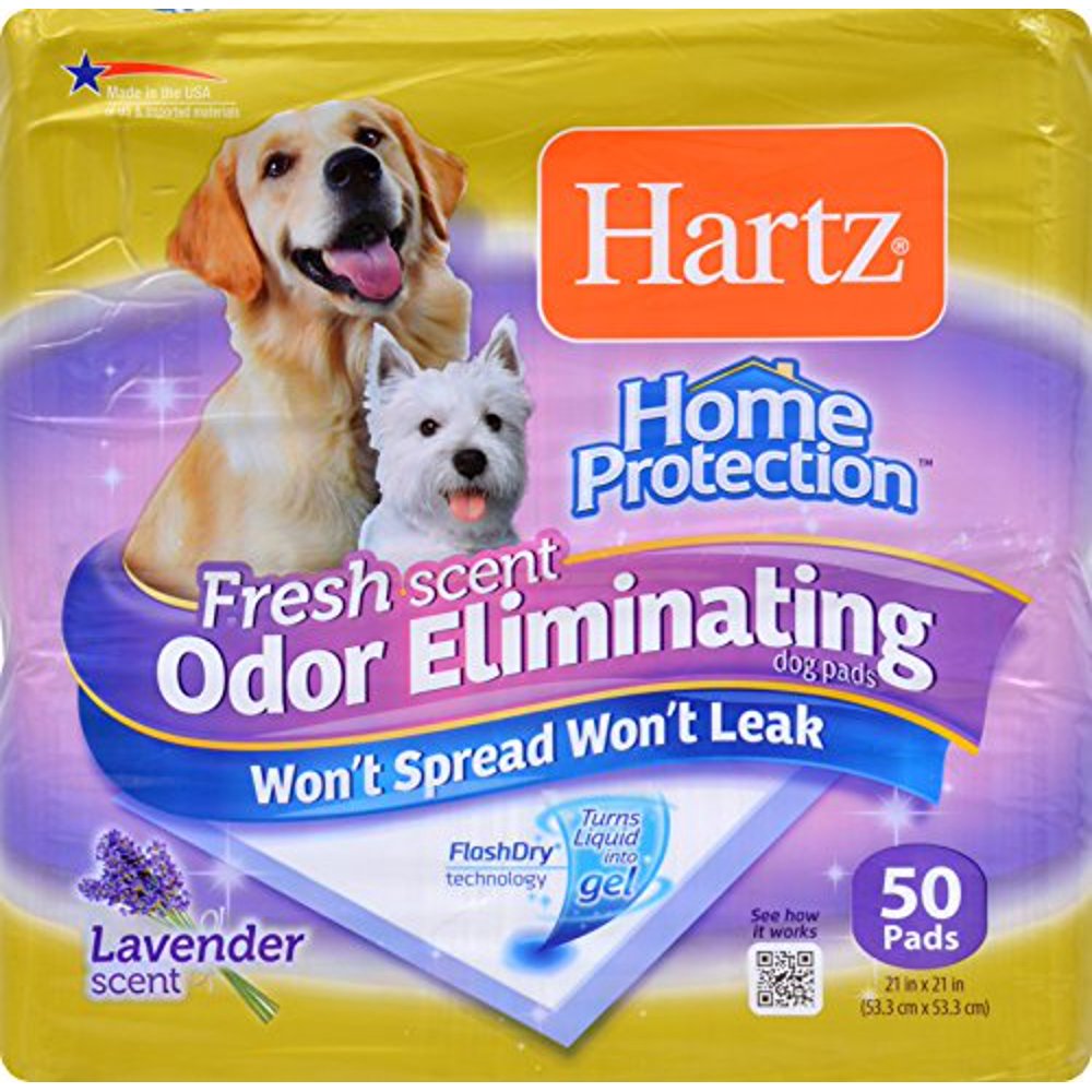 Home Pro Odor Eliminating Dog Pads, 50 Count