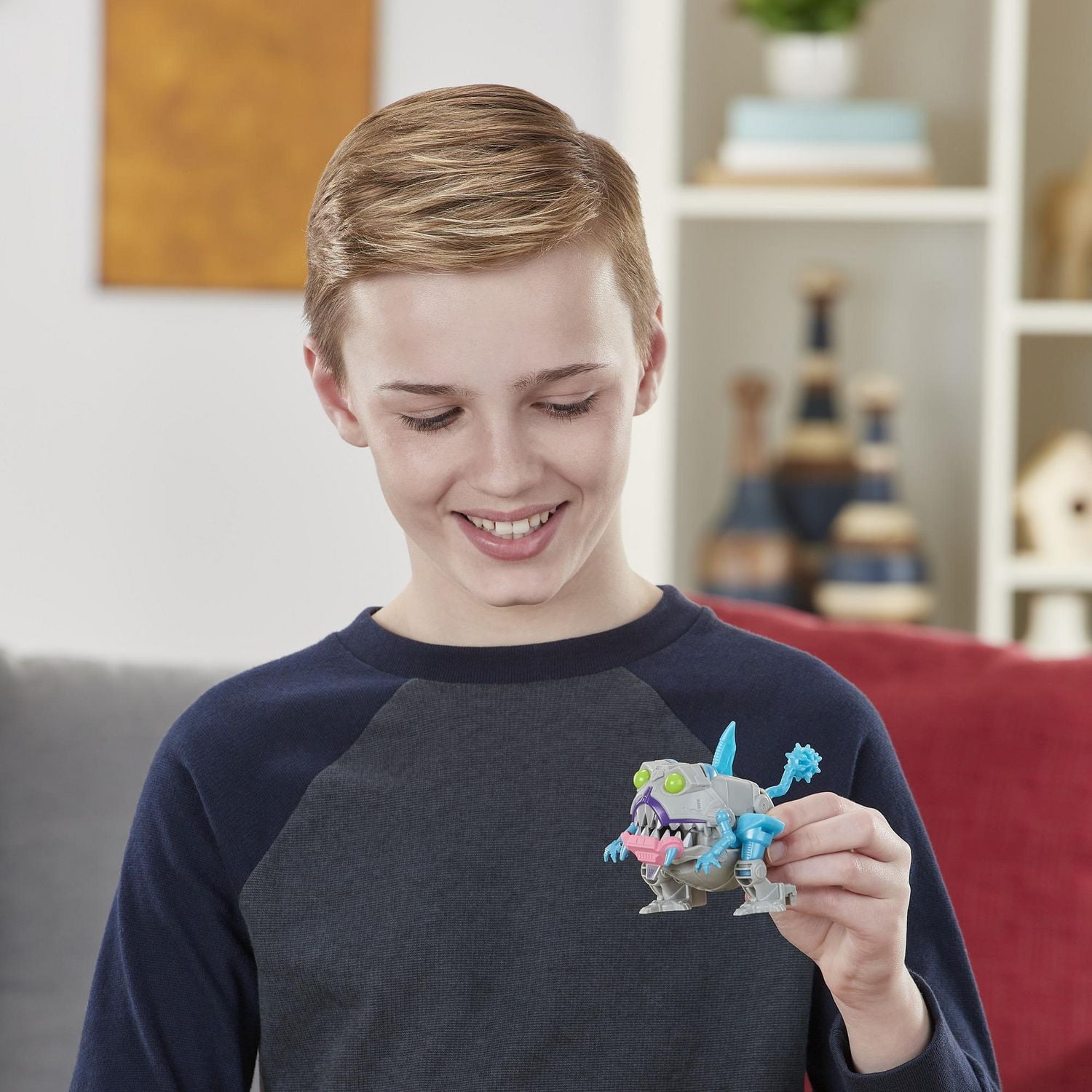 Transformers Cyberverse Action Attackers Warrior Class Gnaw Action Figure