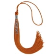 thumbnail image 2 of Endea Graduation Single Color Tassel Orange With Silver Stacked Date Drop 2022, 2 of 2