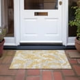 thumbnail image 6 of Addison Rugs Chantille Indoor/Outdoor Transitional Abstract Gold Washable Rectangle Rug, 1'8" x 2'6", 6 of 6