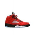 thumbnail image 1 of Ni - ke Men Size 7.5US Air Jordan 5 Retro Raging Bull Red Basketball Sneakers Women 9US, 1 of 5