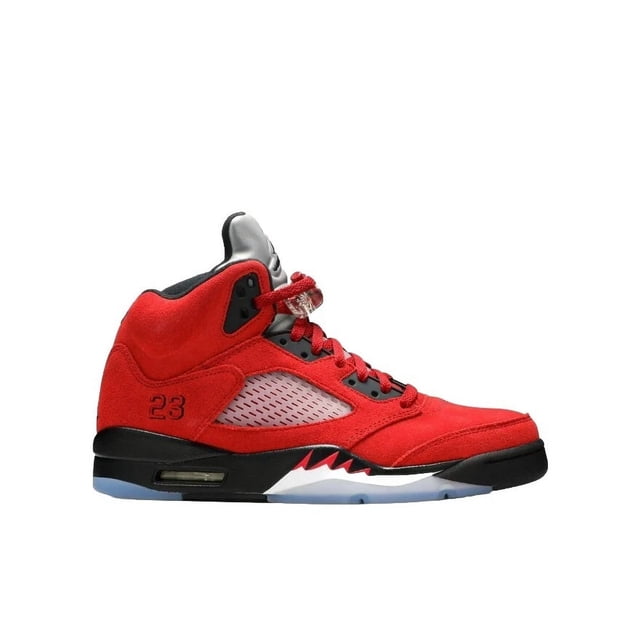 Ni - ke Men Size 7.5US Air Jordan 5 Retro Raging Bull Red Basketball Sneakers Women 9US