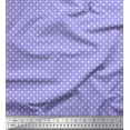 thumbnail image 1 of Soimoi Purple Cotton Duck Fabric Cross & Geometric Decor Fabric Printed Yard 56 Inch Wide, 1 of 3