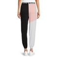 thumbnail image 3 of No Boundaries Juniors’ Colorblocked Jogger Pants, 3 of 6