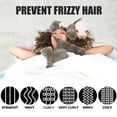 thumbnail image 4 of Female Soft Satin Sleeping Cap Elastic Hair Night Cap Comfortable Long Sleeping Bonnet, 4 of 8
