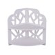 thumbnail image 2 of Bathroom Wall Mounted Corner Storage Rack | Punch-Free Triangular PVC Organizer | 2-Layer Waterproof Space Saver | White | For Toilet, Washroom, Kitchen | 30x23x7cm, 2 of 6