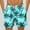48#Multicolor, variant on lkfuzj Mens Swimming Shorts Summer Hawaiian Swim Trunks Floral Print Drawstring Bottoms Elastic Waist Swimwear Half Pants Casual Beach Board Shorts