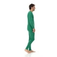 thumbnail image 2 of North 15 Mens Waffle Green Union Suit Underwear-90U-Green-S, 2 of 8