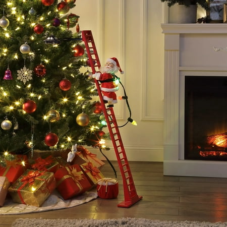 Mr Christmas - 40" Super Climbing Santa