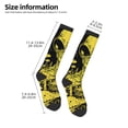 thumbnail image 2 of Naloa saucerman Mushroom Forest Knee Socks, High Socks Long Stretchy Sock Women Knee High Stocking, Long Socks for Women, 2 of 6