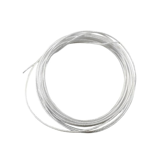 14AWG High Temperature PTFE Insulated Wire, Silver Plated Copper Conductor, High Temperature Resistant (-60C to +250C) - 5m Length