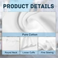 thumbnail image 6 of Custom T Shirts for Men Women Personalized Tshirts Design with Your Text Logo Photo Cotton T-Shirts Front/Back, 6 of 7