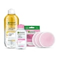 thumbnail image 1 of Kit Garnier Aguas Micelares+ Ecopads Garnier Skin Active 400ml y 100ml, 1 of 4