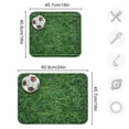 thumbnail image 3 of Football on Grass Dish Drying Mats Kitchen Mat Microfiber Counter Absorbent Dish Pad Drainer Rack 18"x24", 3 of 7