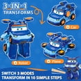 thumbnail image 2 of Figura de acción Tobot Leo de Toy Super Wings Transformable 5, 2 of 6